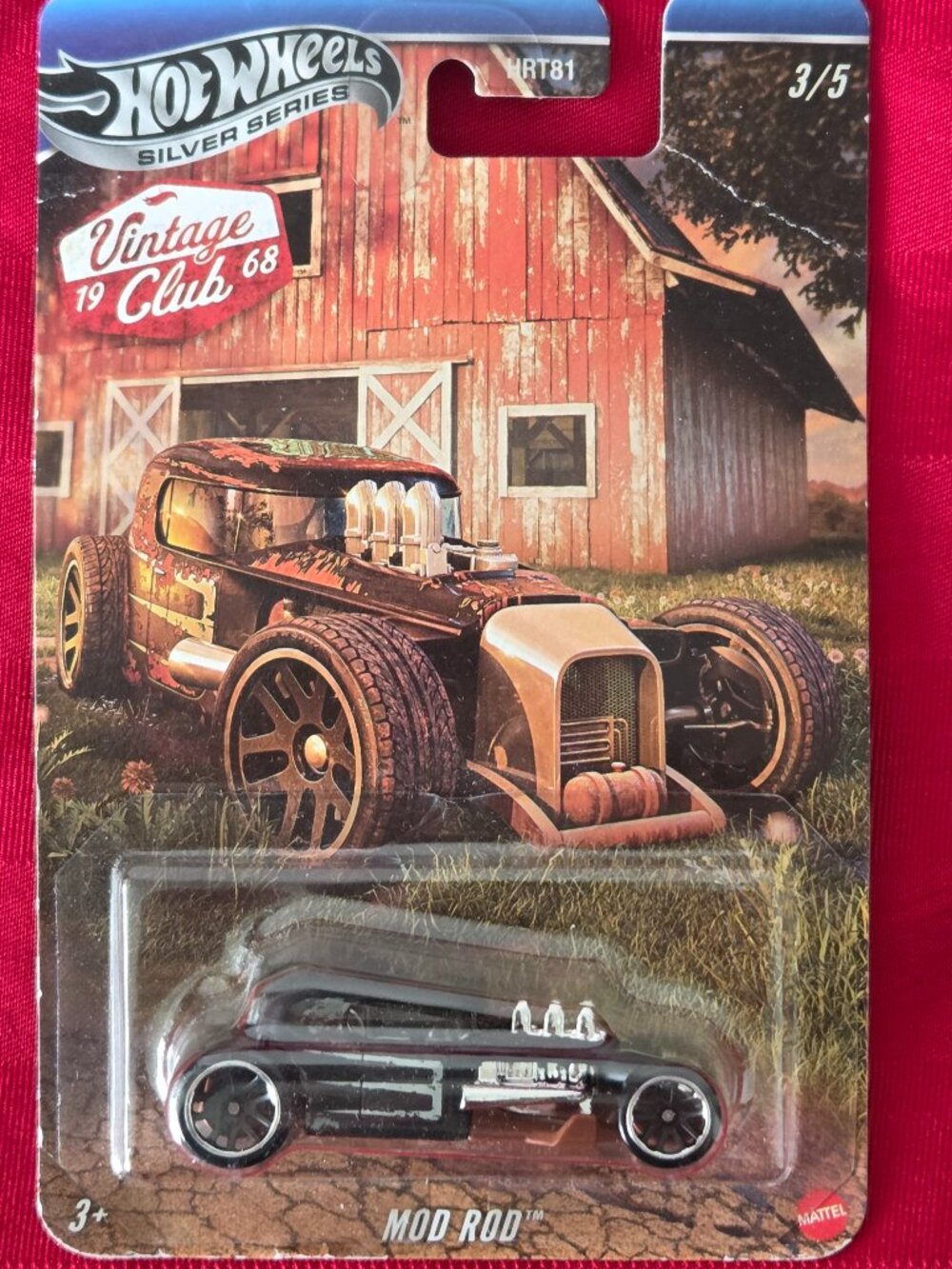 2025 HOT WHEELS SILVER SERIES, MOD ROD, MINT IN THE PACKAGE!!!